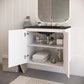 Bryn 30" Wall-Mount Bathroom Vanity By Modway - EEI-5778-GRY-BLK | Bathroom Accessories |  Modishstore - 24