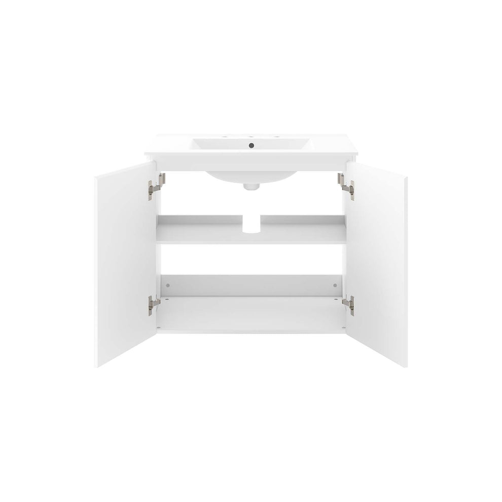 Bryn 30" Wall-Mount Bathroom Vanity By Modway - EEI-5778 | Bathroom Accessories | Modishstore - 27