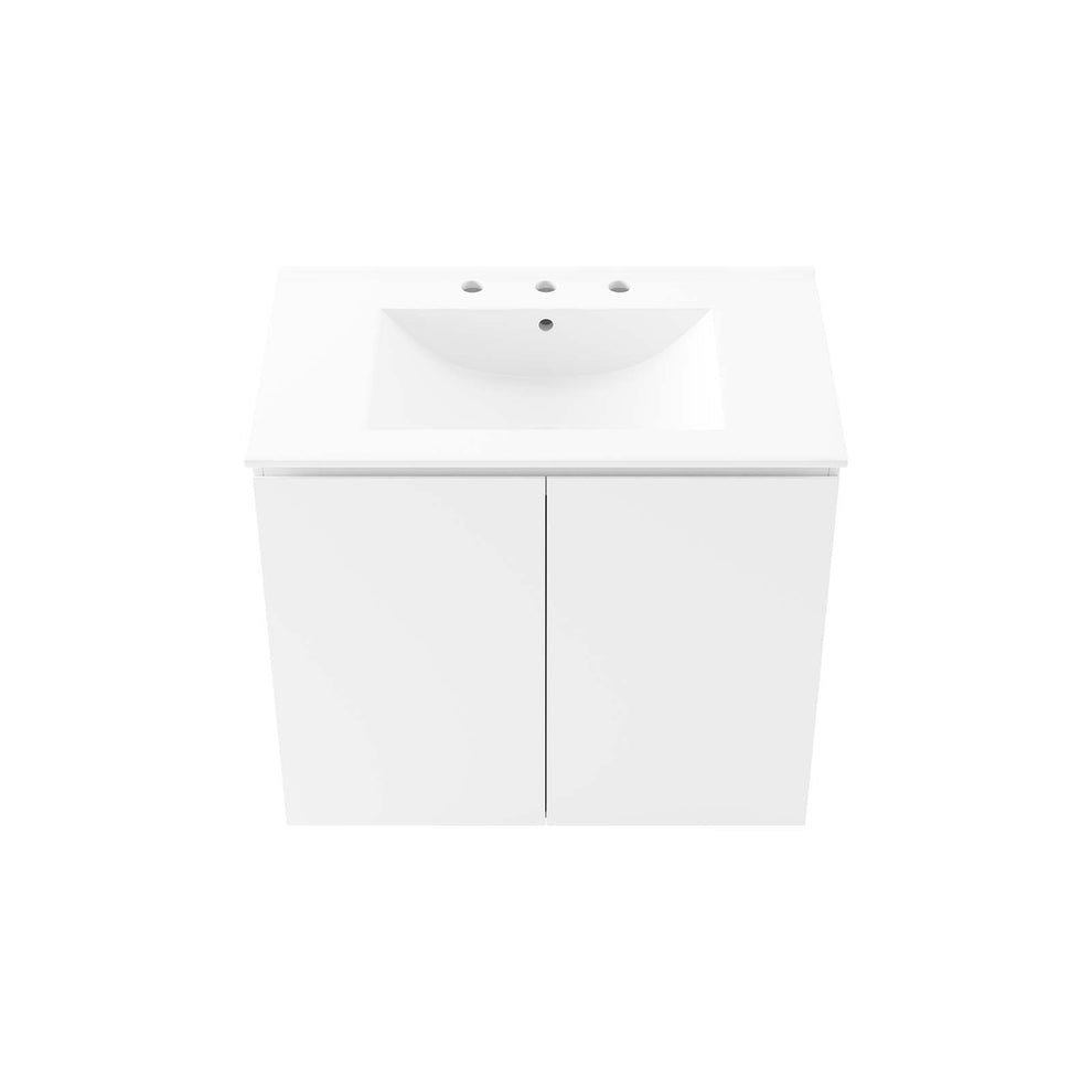 Bryn 30" Wall-Mount Bathroom Vanity By Modway - EEI-5778 | Bathroom Accessories | Modishstore - 28