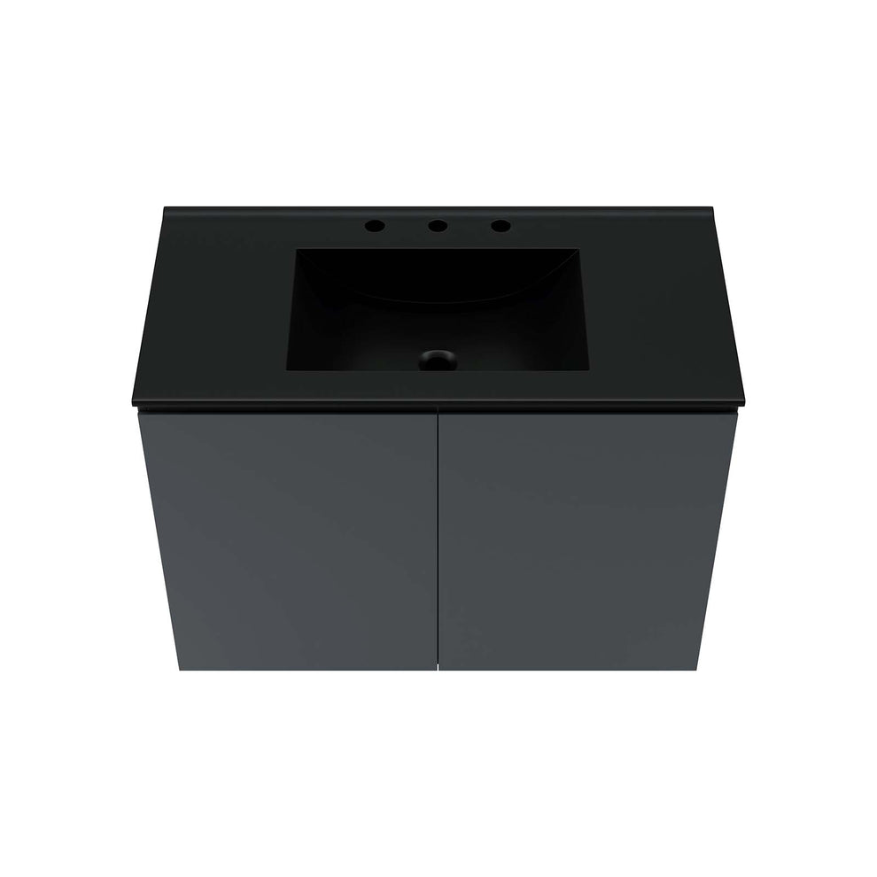 Bryn 36" Wall-Mount Bathroom Vanity By Modway - EEI-5779 | Bathroom Accessories | Modishstore - 5