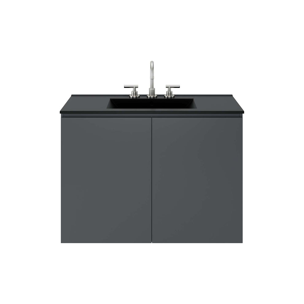 Bryn 36" Wall-Mount Bathroom Vanity By Modway - EEI-5779 | Bathroom Accessories | Modishstore - 6