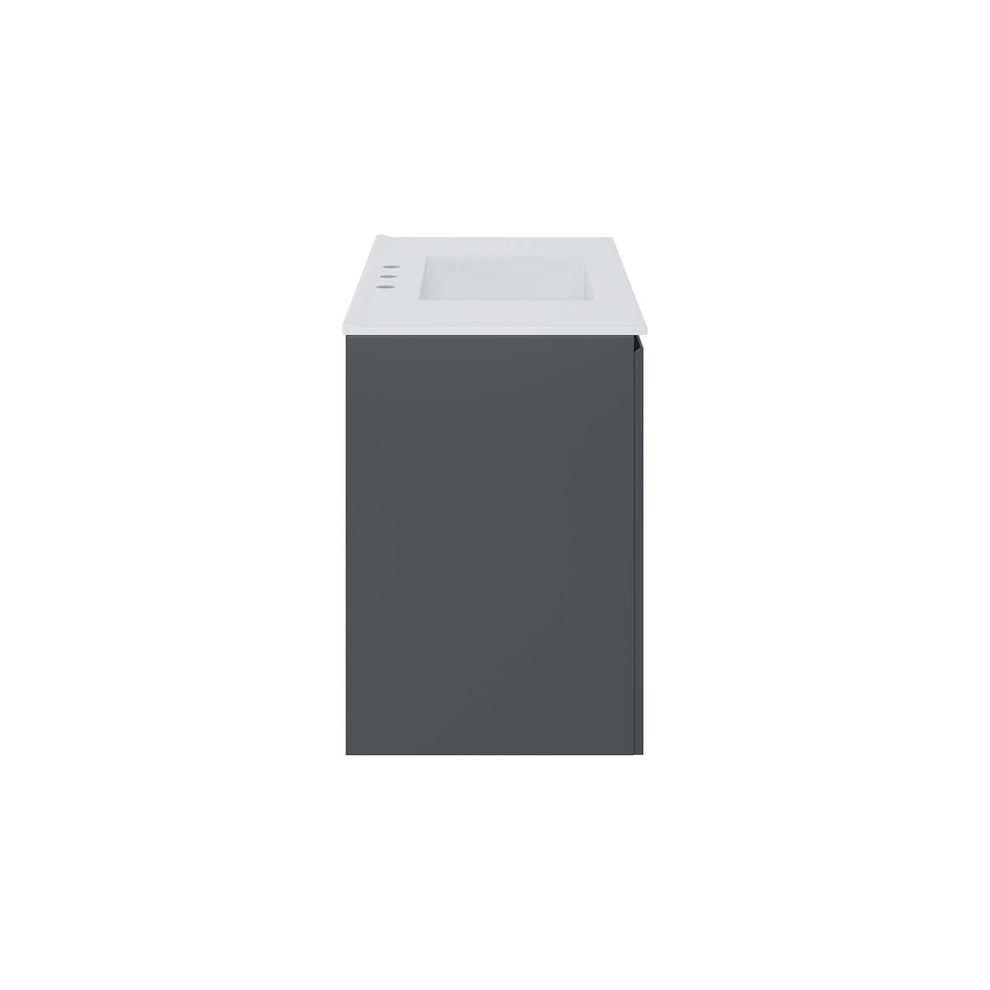 Bryn 36" Wall-Mount Bathroom Vanity By Modway - EEI-5779 | Bathroom Accessories | Modishstore - 10