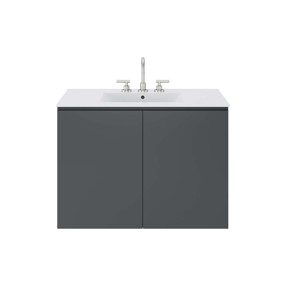 Bryn 36" Wall-Mount Bathroom Vanity By Modway - EEI-5779 | Bathroom Accessories | Modishstore - 13