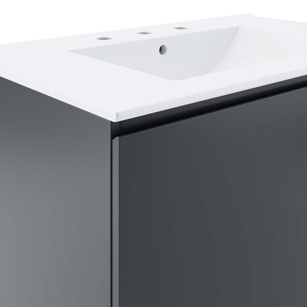 Bryn 36" Wall-Mount Bathroom Vanity By Modway - EEI-5779 | Bathroom Accessories | Modishstore - 14