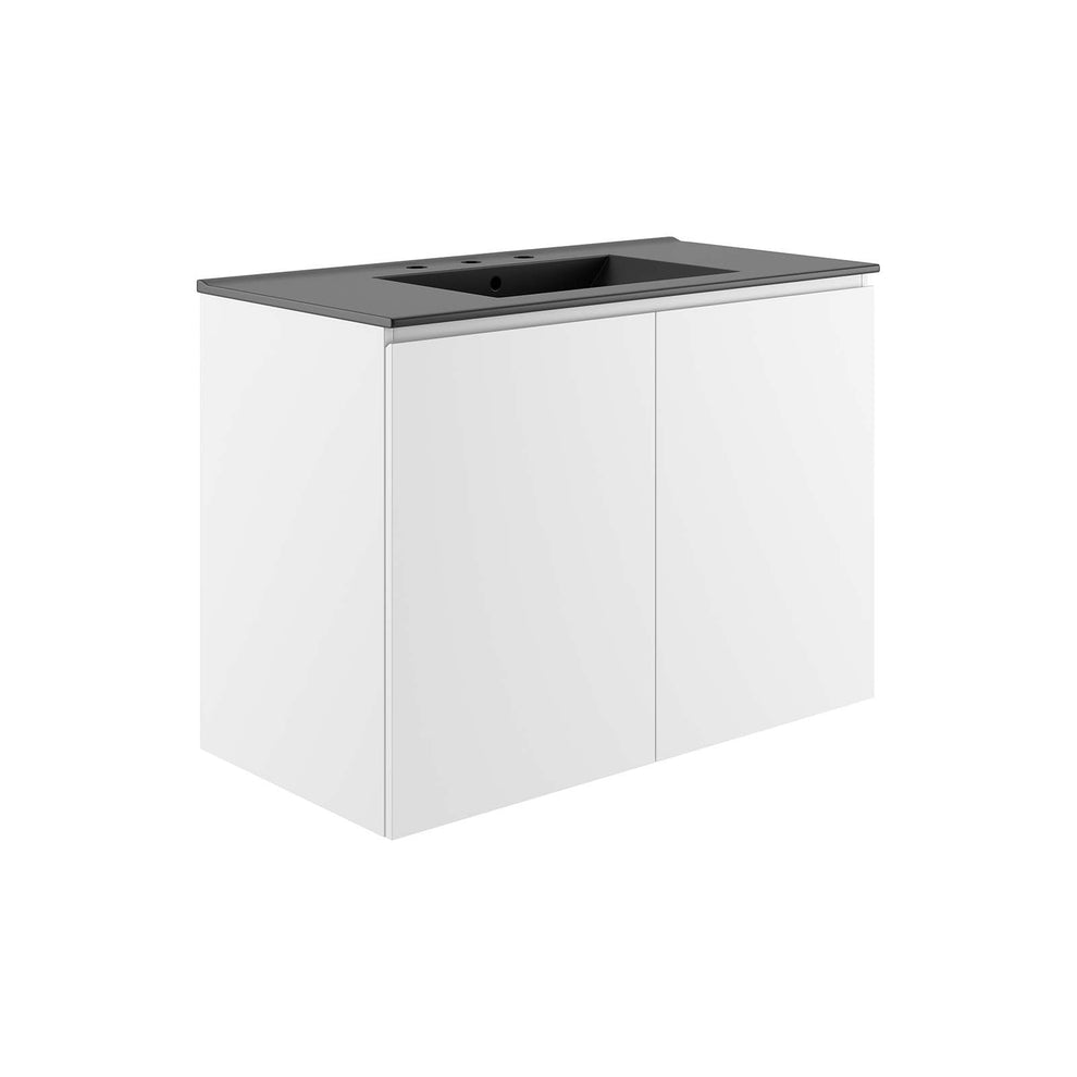 Bryn 36" Wall-Mount Bathroom Vanity By Modway - EEI-5779 | Bathroom Accessories | Modishstore - 17