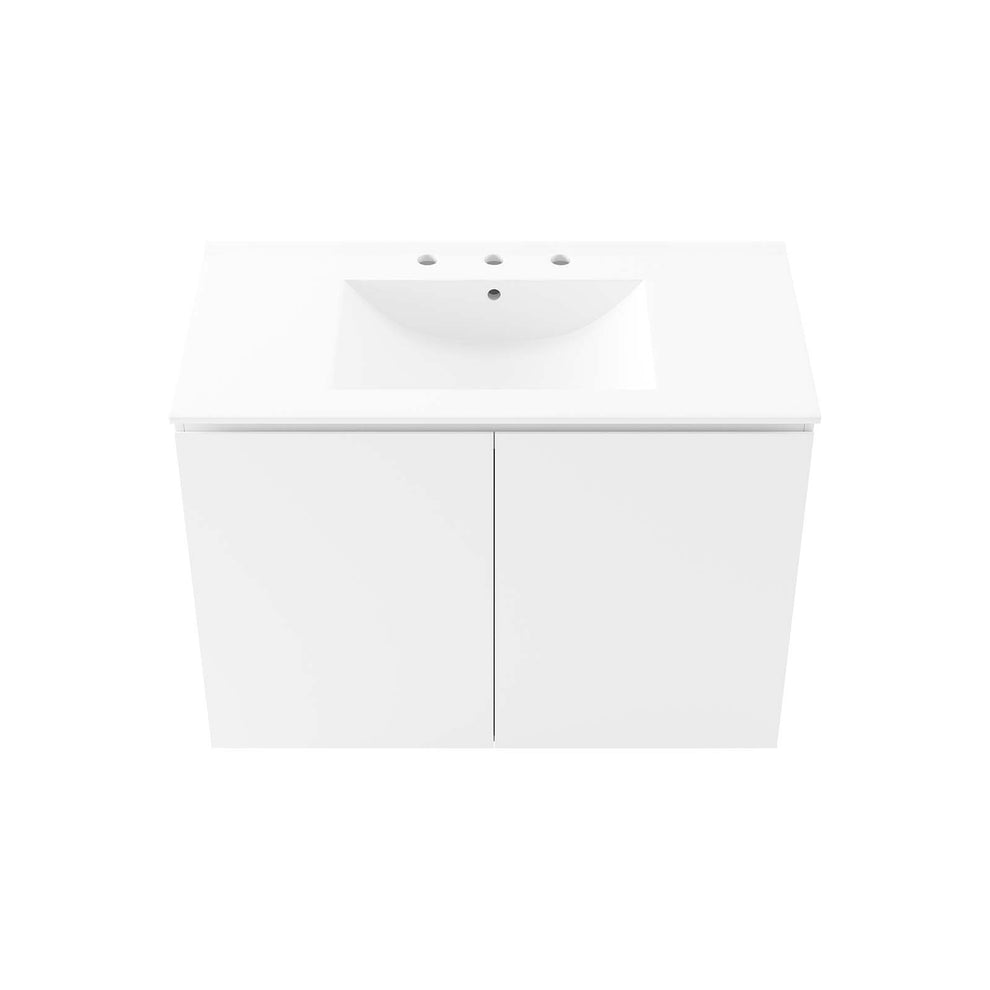 Bryn 36" Wall-Mount Bathroom Vanity By Modway - EEI-5779 | Bathroom Accessories | Modishstore - 28