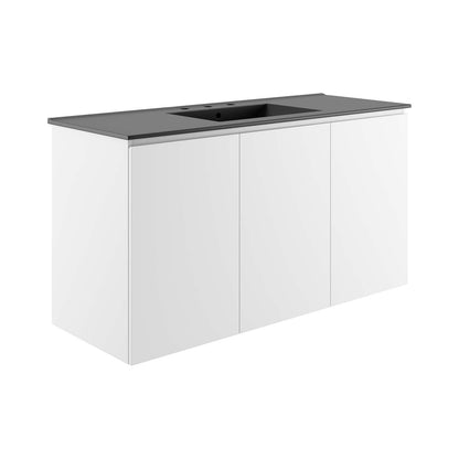 Bryn 48" Wall-Mount Bathroom Vanity By Modway - EEI-5780 | Bathroom Accessories | Modishstore - 17