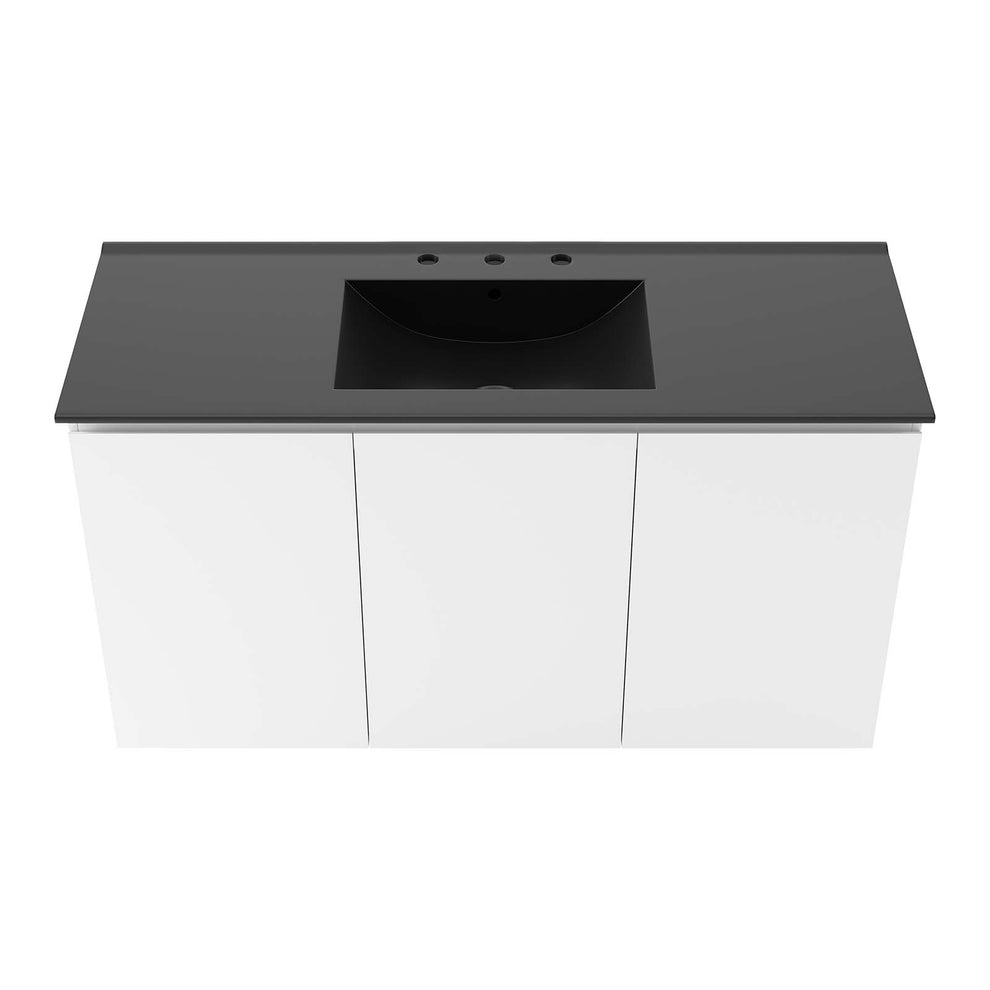 Bryn 48" Wall-Mount Bathroom Vanity By Modway - EEI-5780 | Bathroom Accessories | Modishstore - 20