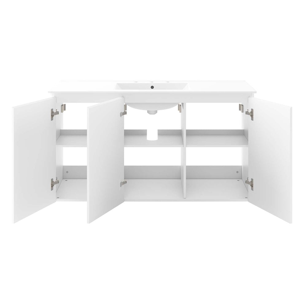 Bryn 48" Wall-Mount Bathroom Vanity By Modway - EEI-5780 | Bathroom Accessories | Modishstore - 27