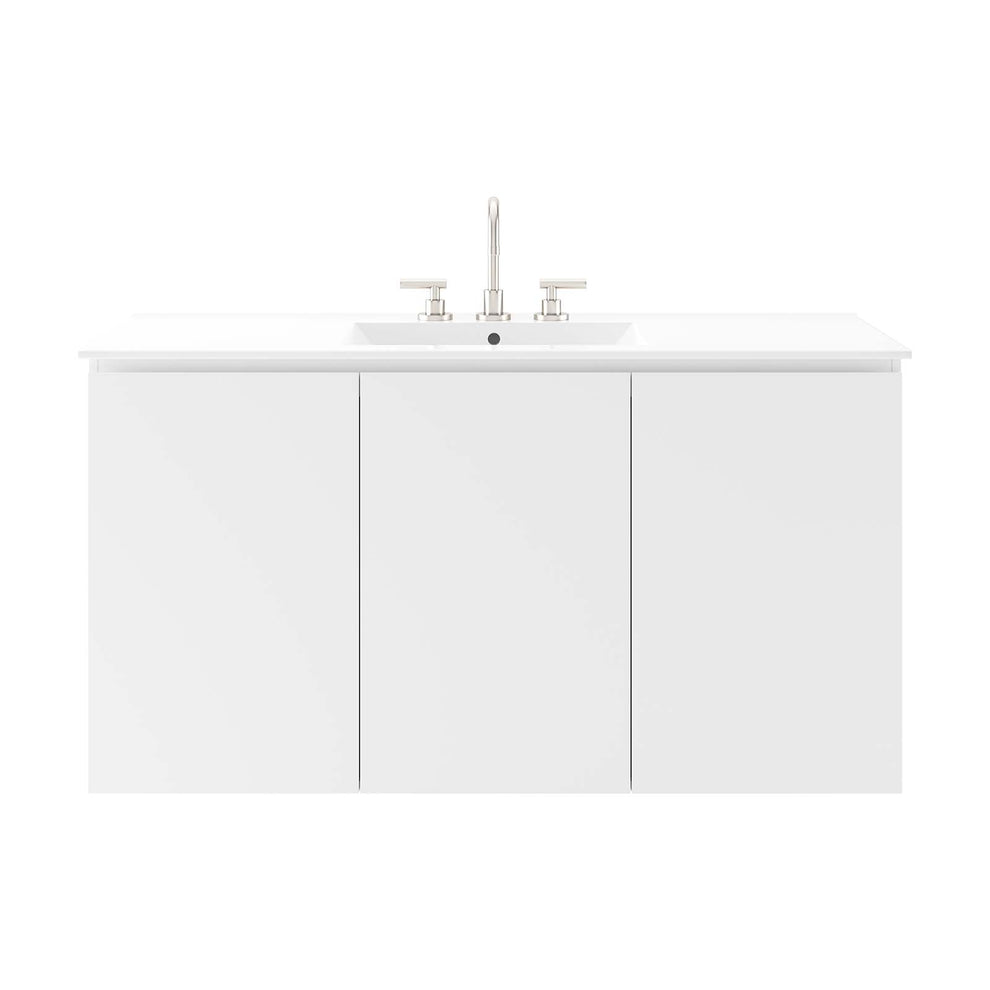 Bryn 48" Wall-Mount Bathroom Vanity By Modway - EEI-5780 | Bathroom Accessories | Modishstore - 29