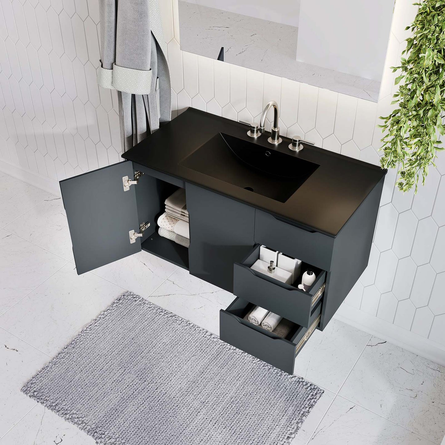 Vitality 36" Bathroom Vanity By Modway - EEI-5783 | Bathroom Accessories | Modishstore - 1