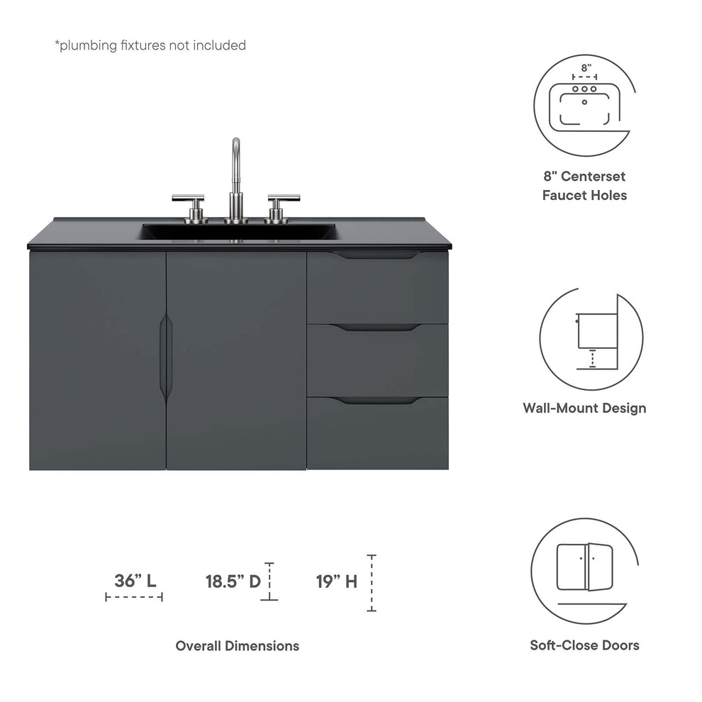 Vitality 36" Bathroom Vanity By Modway - EEI-5783 | Bathroom Accessories | Modishstore - 8