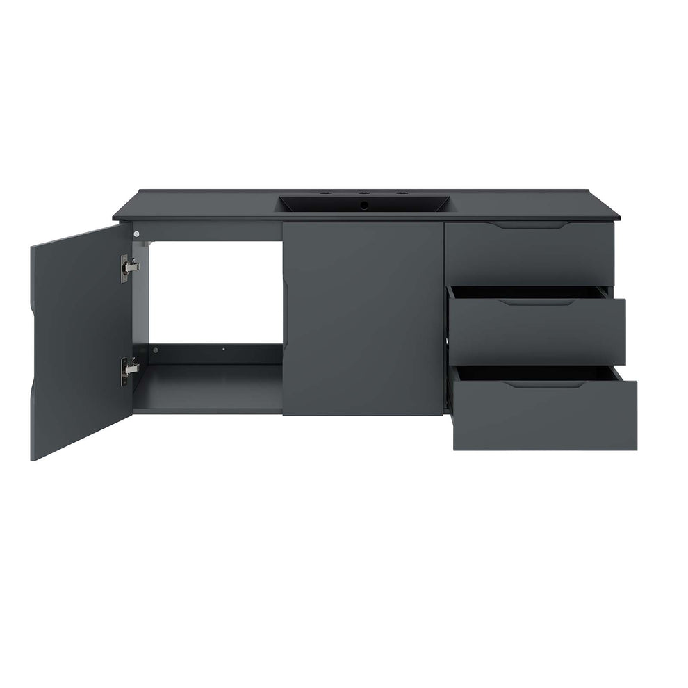 Vitality 48" Single Sink Bathroom Vanity By Modway - EEI-5784 | Bathroom Accessories | Modishstore - 5