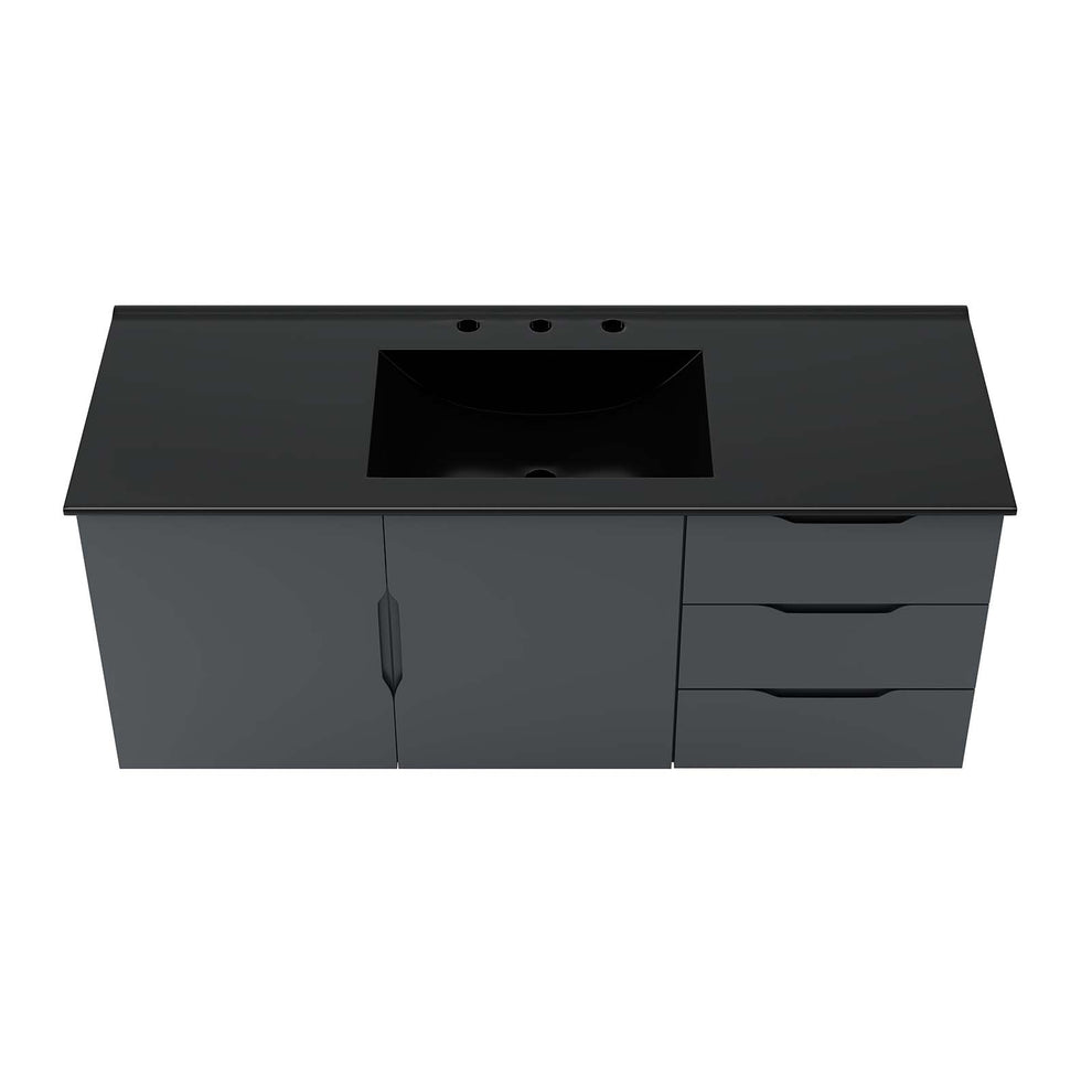 Vitality 48" Single Sink Bathroom Vanity By Modway - EEI-5784 | Bathroom Accessories | Modishstore - 6