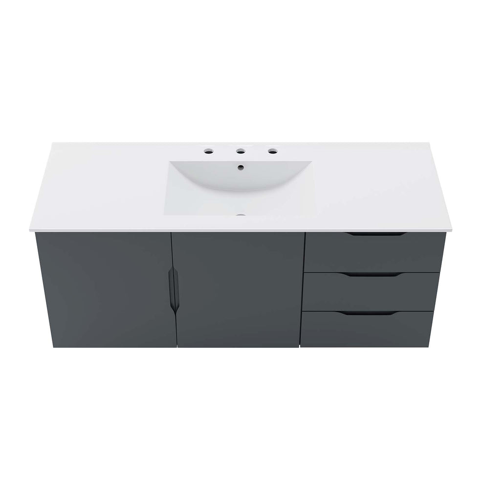 Vitality 48" Single Sink Bathroom Vanity By Modway - EEI-5784 | Bathroom Accessories | Modishstore - 13