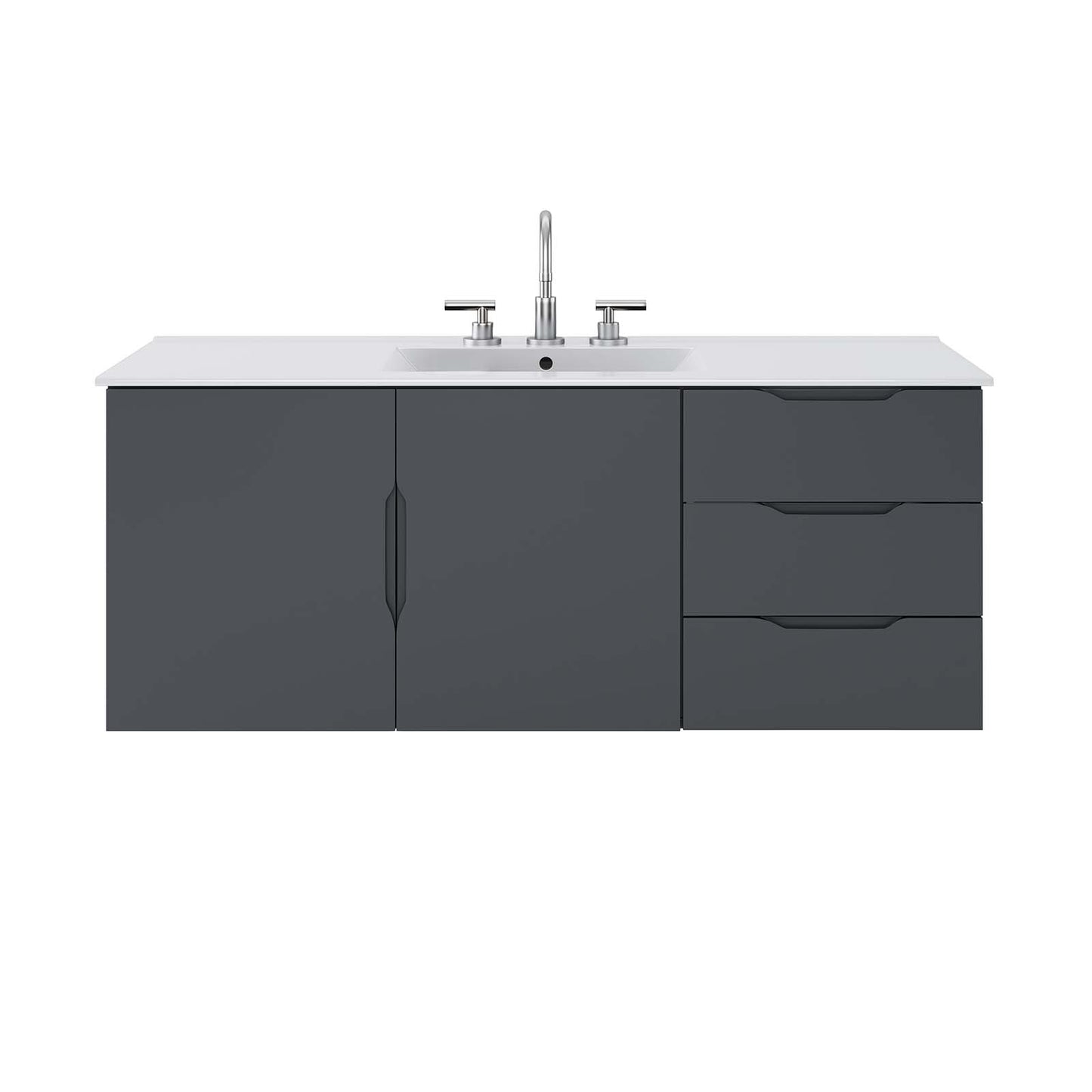 Vitality 48" Single Sink Bathroom Vanity By Modway - EEI-5784 | Bathroom Accessories | Modishstore - 14