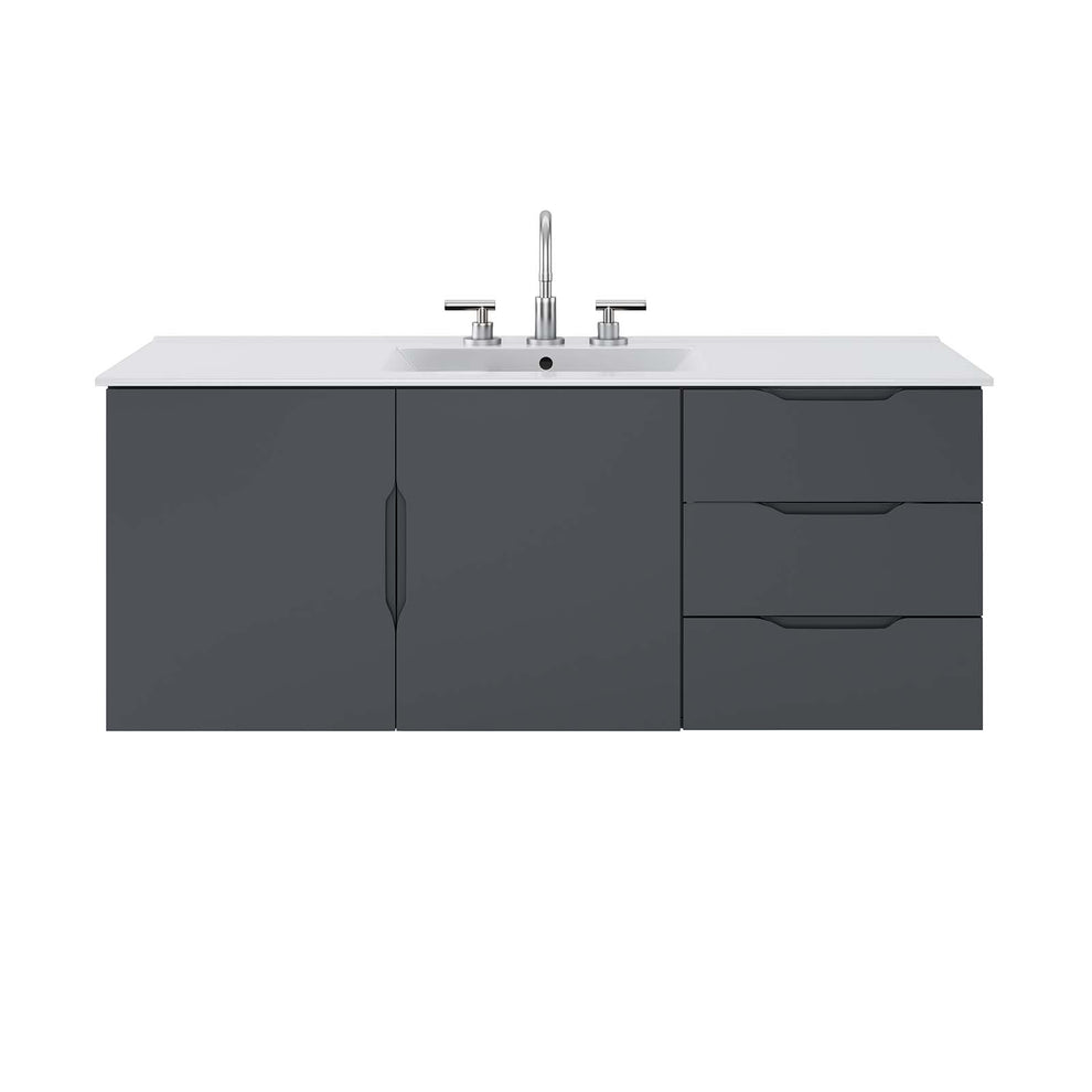 Vitality 48" Single Sink Bathroom Vanity By Modway - EEI-5784 | Bathroom Accessories | Modishstore - 14