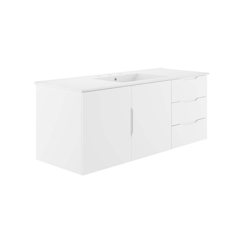 Vitality 48" Single Sink Bathroom Vanity By Modway - EEI-5784 | Bathroom Accessories | Modishstore - 25