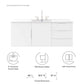 Vitality 48" Single Sink Bathroom Vanity By Modway - EEI-5784 | Bathroom Accessories | Modishstore - 32