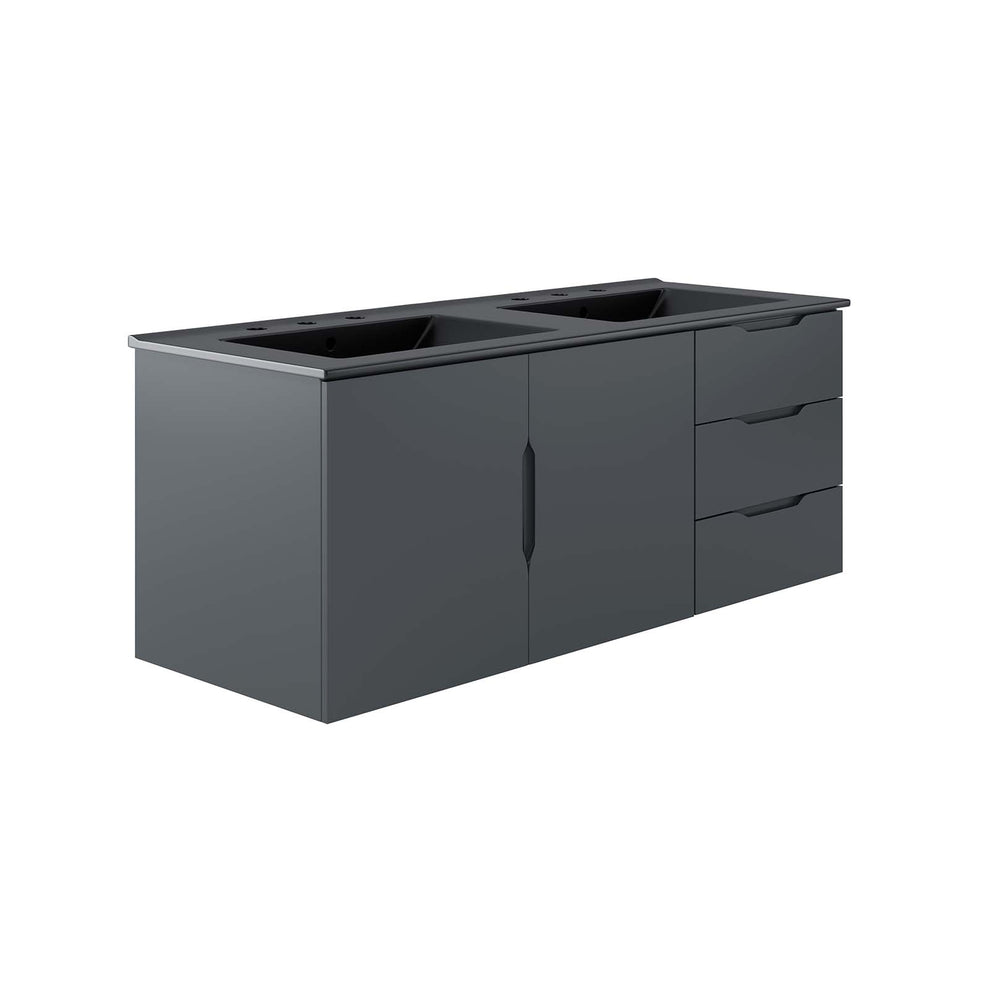 Vitality 48" Double Sink Bathroom Vanity By Modway - EEI-5785 | Bathroom Accessories | Modishstore - 2