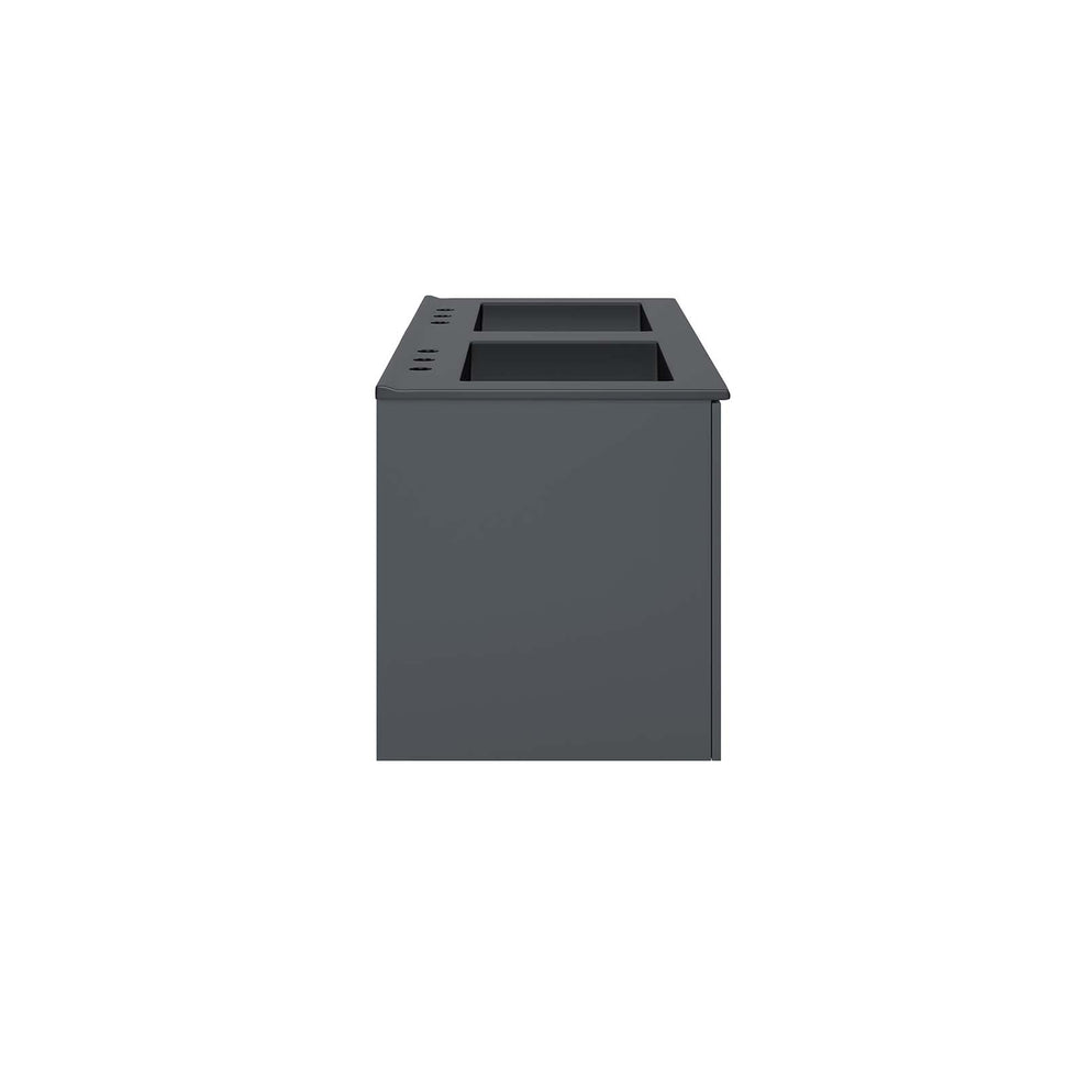 Vitality 48" Double Sink Bathroom Vanity By Modway - EEI-5785 | Bathroom Accessories | Modishstore - 3