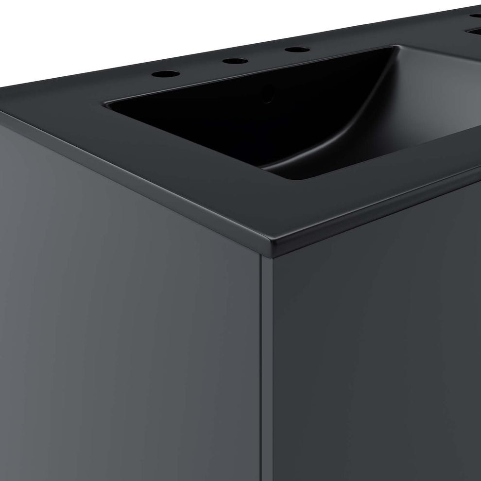 Vitality 48" Double Sink Bathroom Vanity By Modway - EEI-5785 | Bathroom Accessories | Modishstore - 4