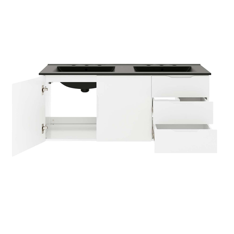 Vitality 48" Double Sink Bathroom Vanity By Modway - EEI-5785 | Bathroom Accessories | Modishstore - 20