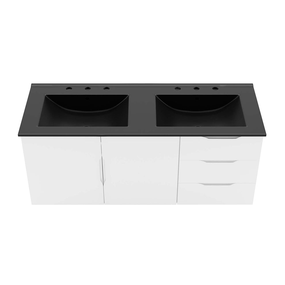Vitality 48" Double Sink Bathroom Vanity By Modway - EEI-5785 | Bathroom Accessories | Modishstore - 21