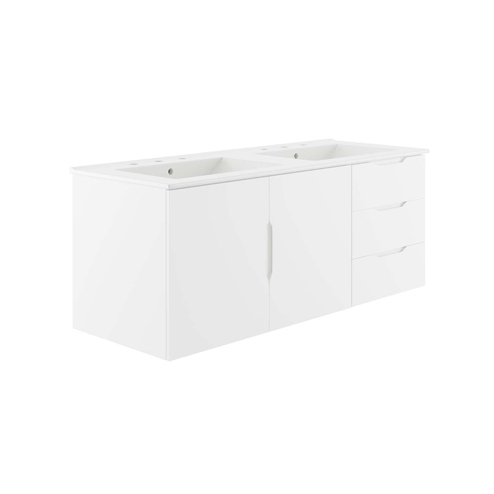 Vitality 48" Double Sink Bathroom Vanity By Modway - EEI-5785 | Bathroom Accessories | Modishstore - 25