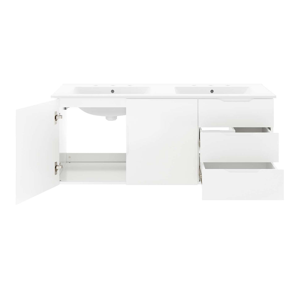 Vitality 48" Double Sink Bathroom Vanity By Modway - EEI-5785 | Bathroom Accessories | Modishstore - 28