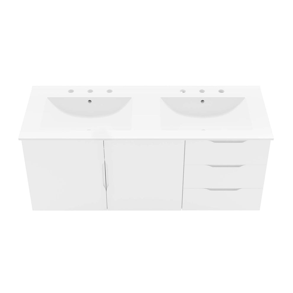 Vitality 48" Double Sink Bathroom Vanity By Modway - EEI-5785 | Bathroom Accessories | Modishstore - 29