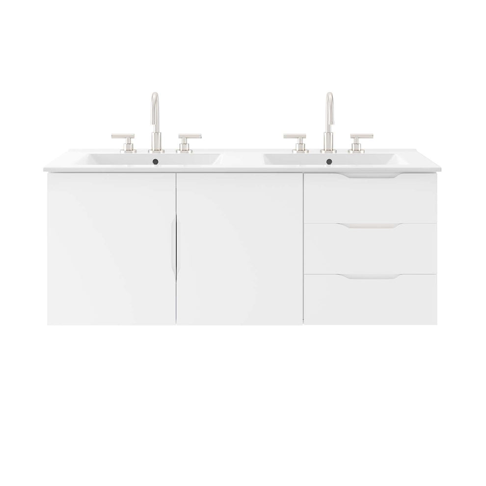 Vitality 48" Double Sink Bathroom Vanity By Modway - EEI-5785 | Bathroom Accessories | Modishstore - 30