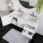 Vitality 48" Double Sink Bathroom Vanity By Modway - EEI-5785-GRY-BLK | Bathroom Accessories |  Modishstore - 31