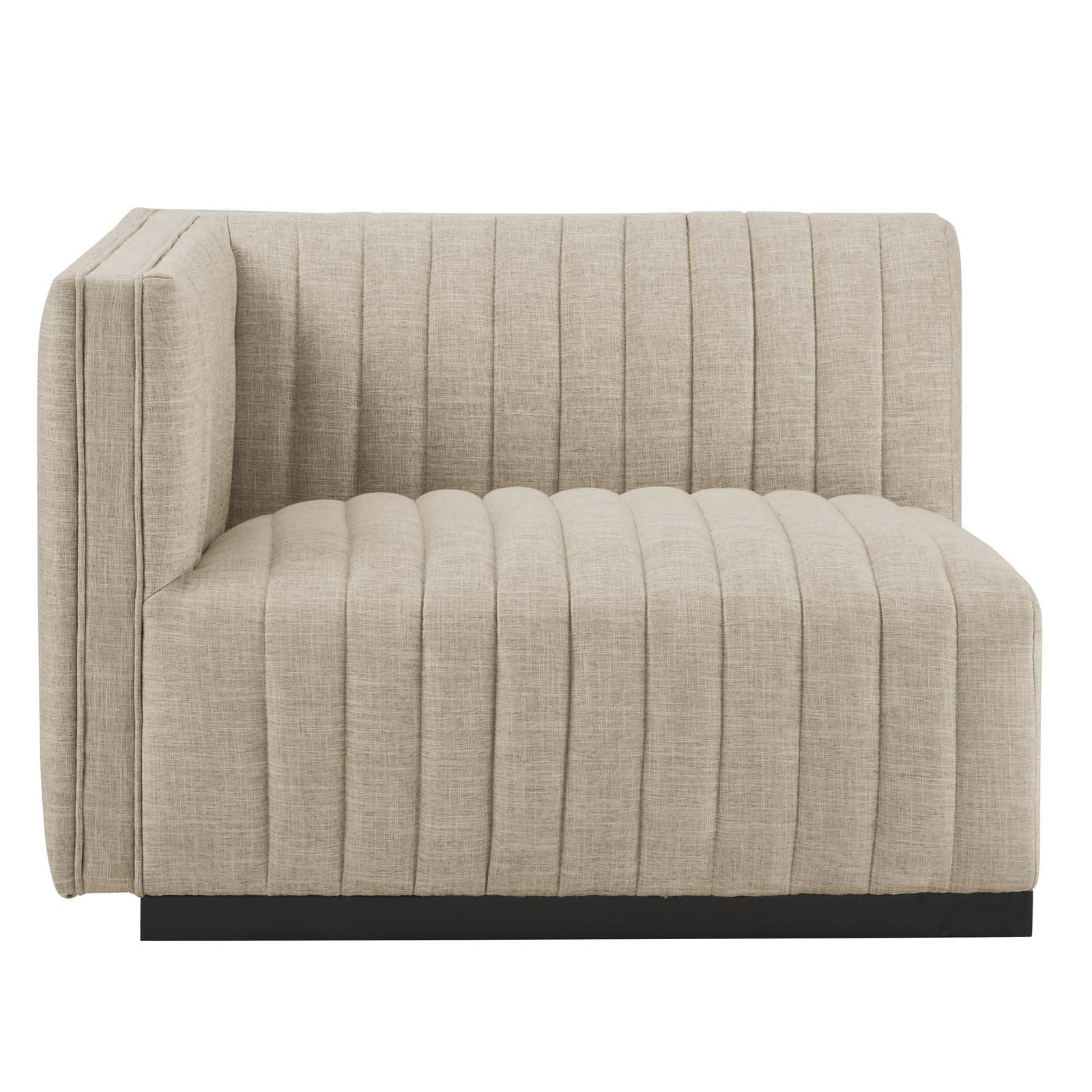 Conjure Channel Tufted Upholstered Fabric Loveseat By Modway - EEI-5786 | Loveseats | Modishstore - 6