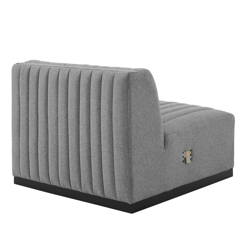 Conjure Channel Tufted Upholstered Fabric 4-Piece Sofa By Modway - EEI-5789 | Sectional | Modishstore - 26