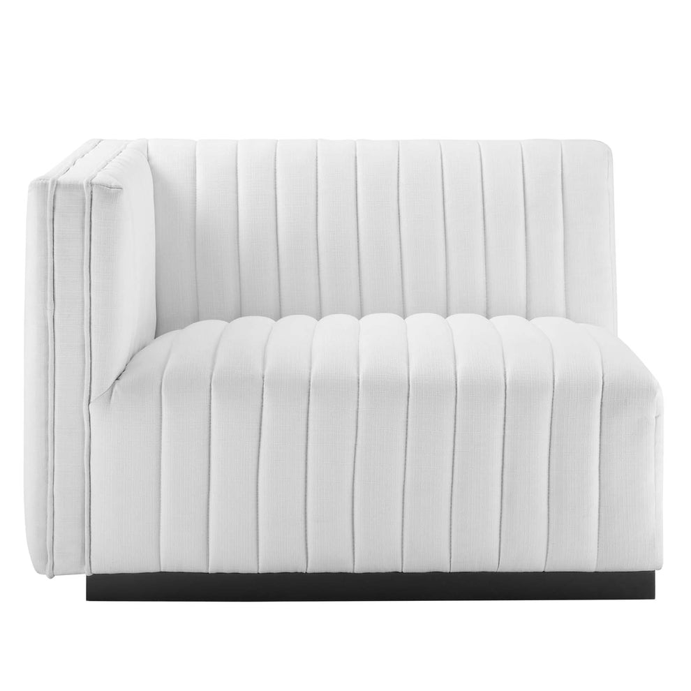 Conjure Channel Tufted Upholstered Fabric 4-Piece Sofa By Modway - EEI-5789 | Sectional | Modishstore - 35