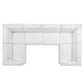 Conjure Channel Tufted Upholstered Fabric 6-Piece U-Shaped Sectional By Modway - EEI-5795 | Sectional | Modishstore - 42