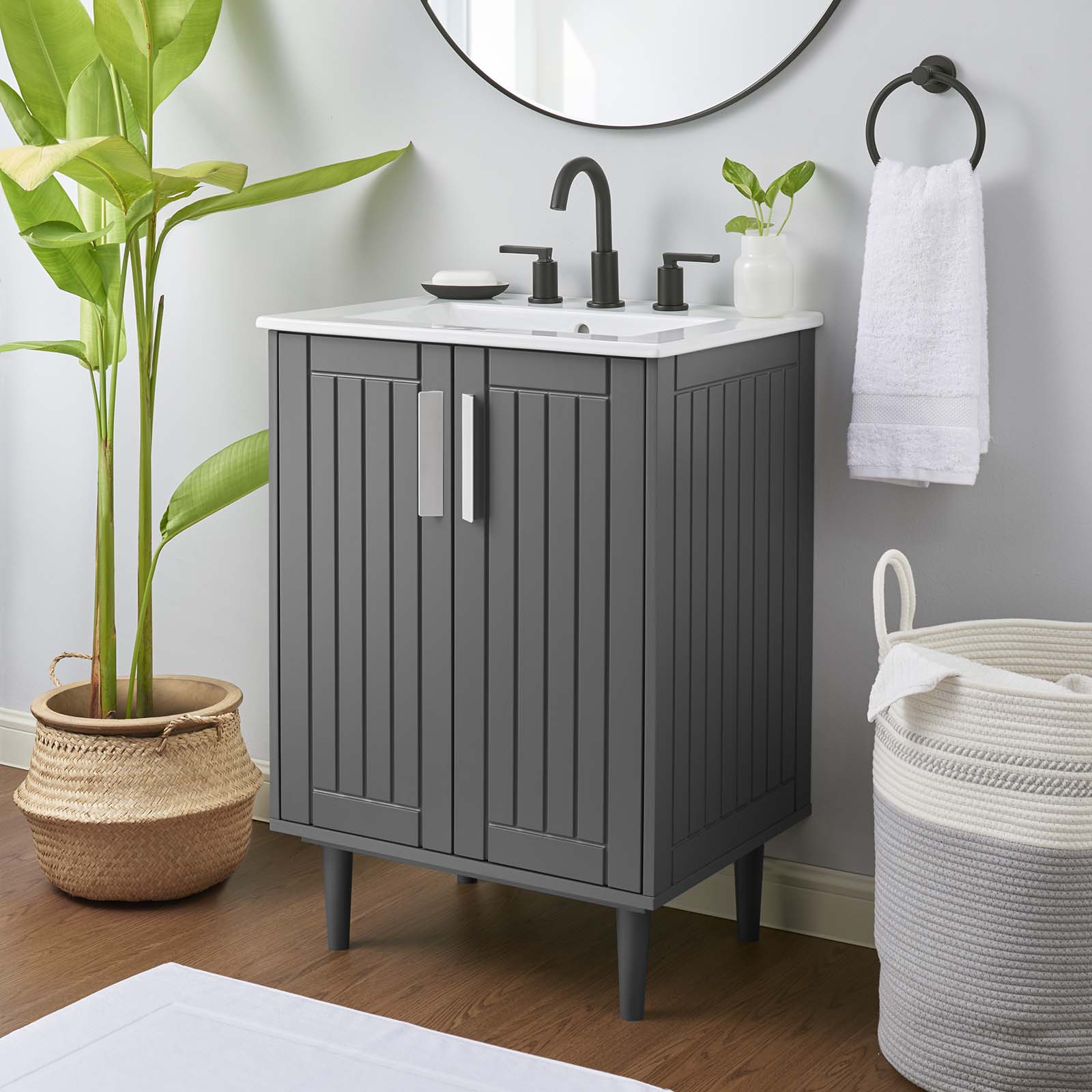 Augusta 24" Bathroom Vanity By Modway - EEI-5800 | Bathroom Accessories | Modishstore - 11