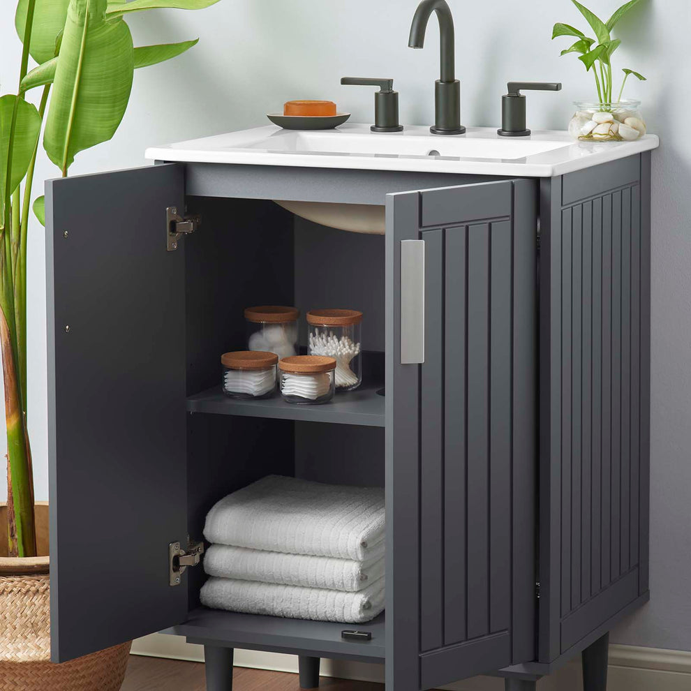 Augusta 24" Bathroom Vanity By Modway - EEI-5800 | Bathroom Accessories | Modishstore - 18