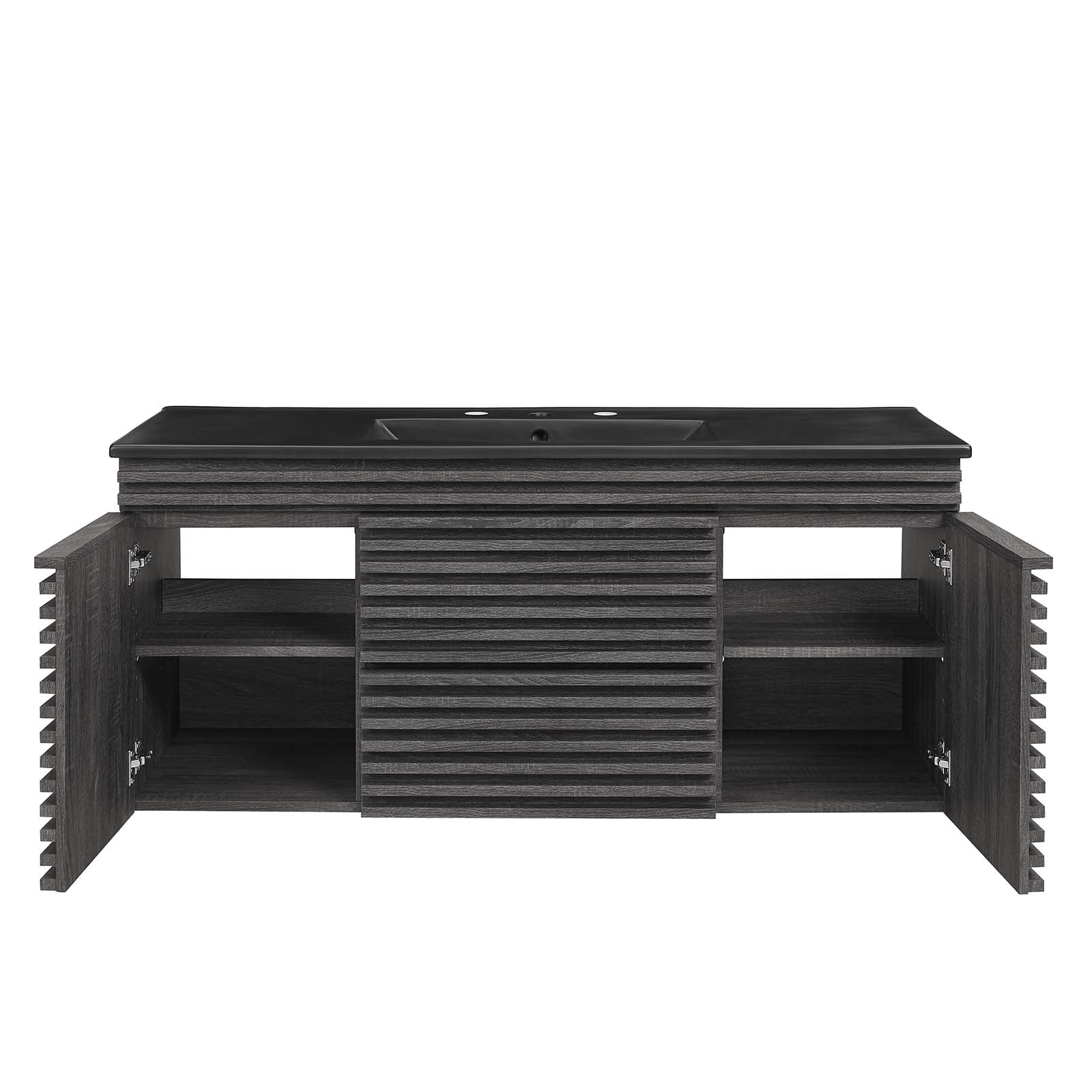 Render 48" Wall-Mount Bathroom Vanity By Modway - EEI-5801 | Bathroom Accessories | Modishstore - 5