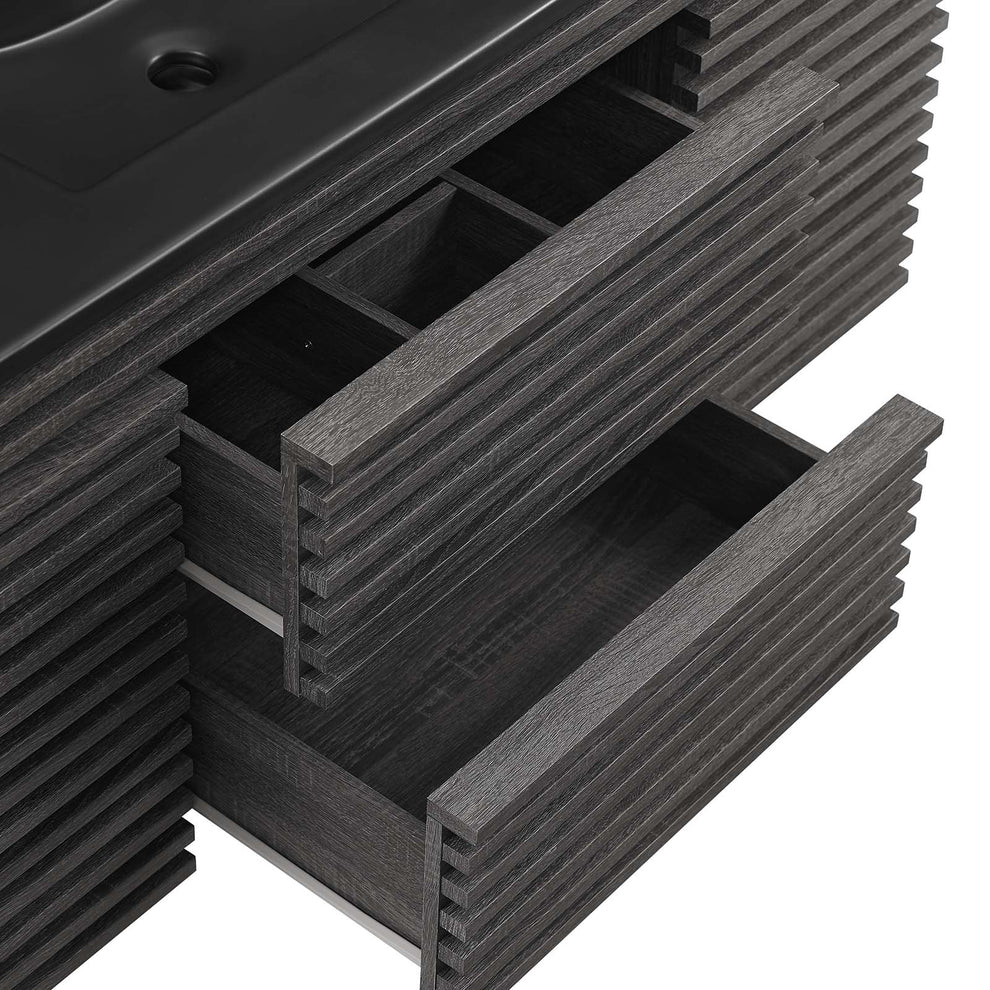 Render 48" Wall-Mount Bathroom Vanity By Modway - EEI-5801 | Bathroom Accessories | Modishstore - 9