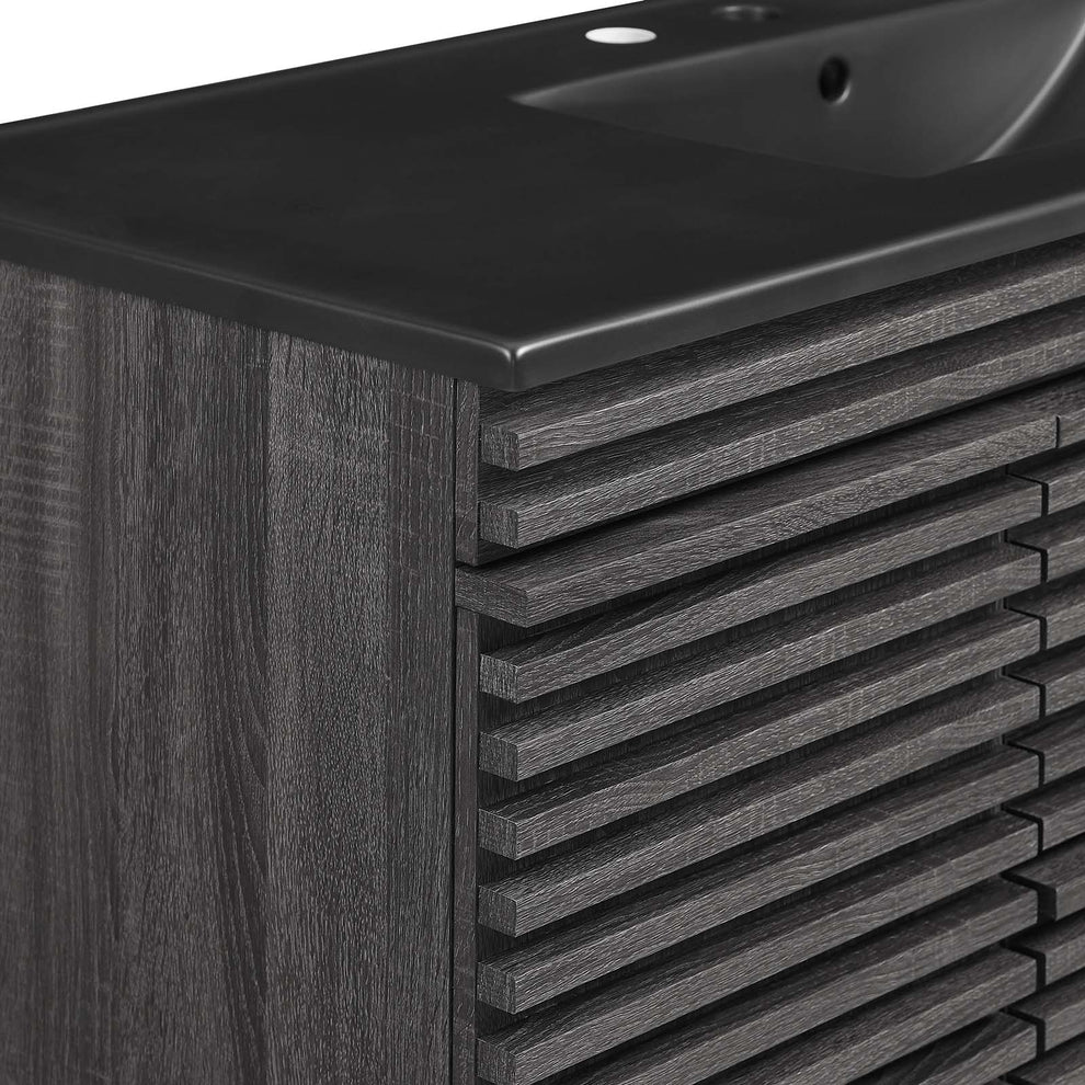 Render 48" Wall-Mount Bathroom Vanity By Modway - EEI-5801 | Bathroom Accessories | Modishstore - 10