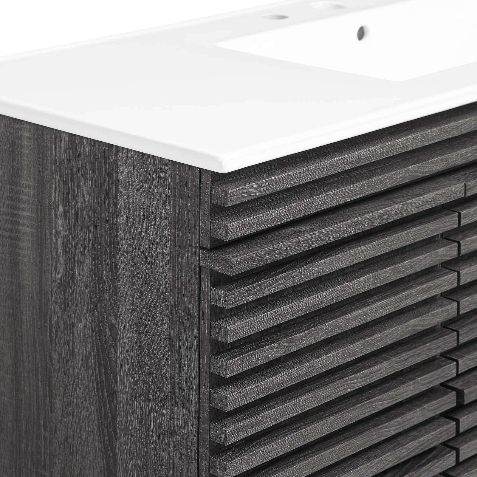 Render 48" Wall-Mount Bathroom Vanity By Modway - EEI-5801 | Bathroom Accessories | Modishstore - 20