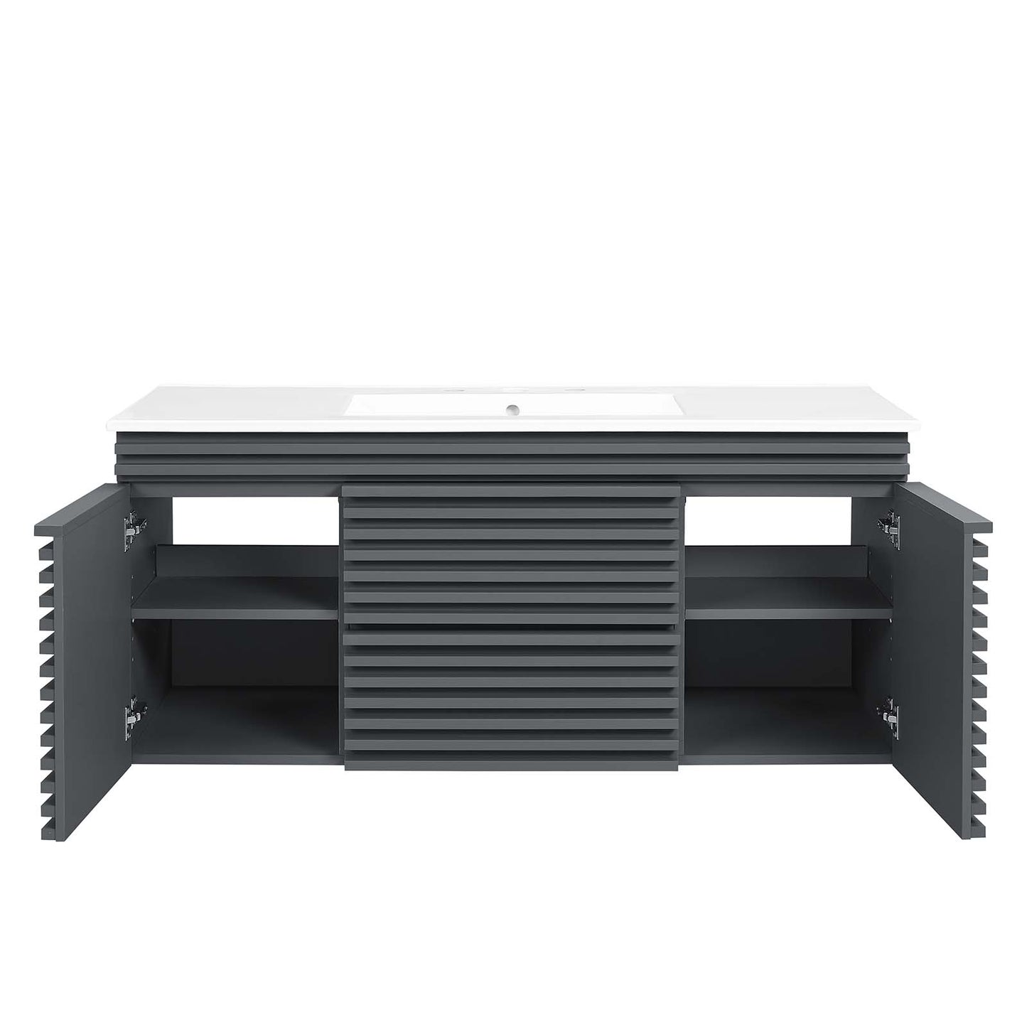 Render 48" Wall-Mount Bathroom Vanity By Modway - EEI-5801 | Bathroom Accessories | Modishstore - 37