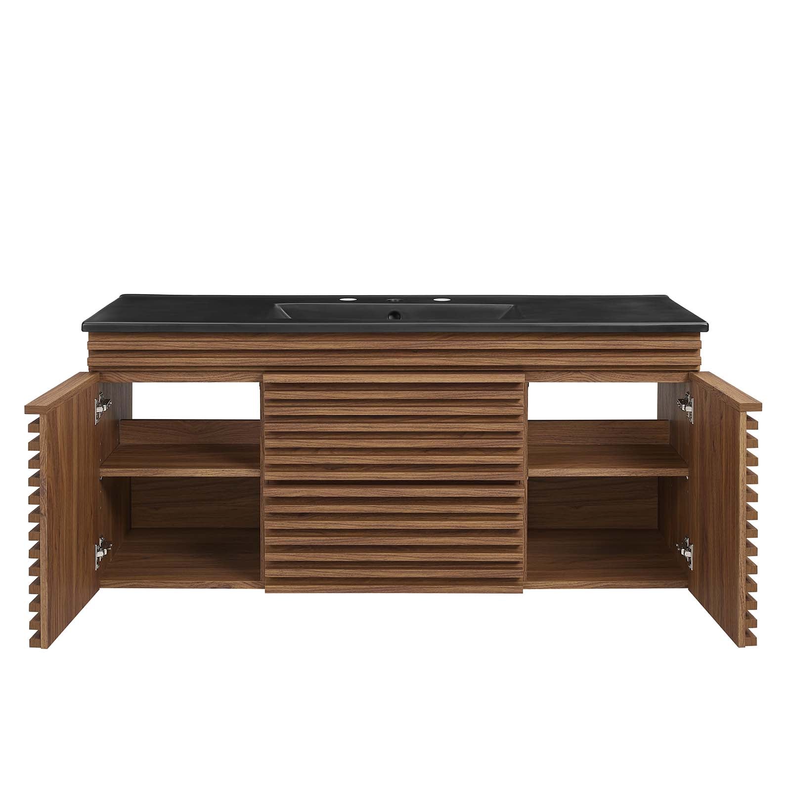 Render 48" Wall-Mount Bathroom Vanity By Modway - EEI-5801 | Bathroom Accessories | Modishstore - 67