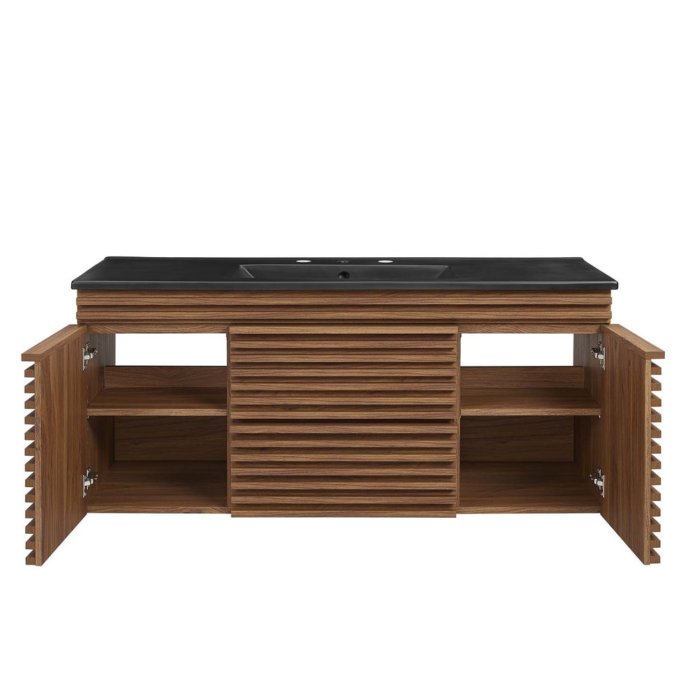 Render 48" Wall-Mount Bathroom Vanity By Modway - EEI-5801 | Bathroom Accessories | Modishstore - 67