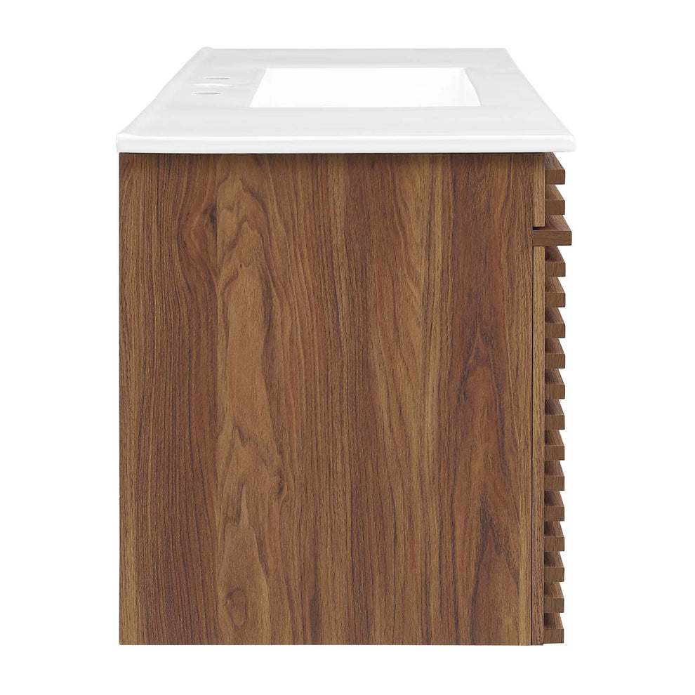 Render 48" Wall-Mount Bathroom Vanity By Modway - EEI-5801 | Bathroom Accessories | Modishstore - 74