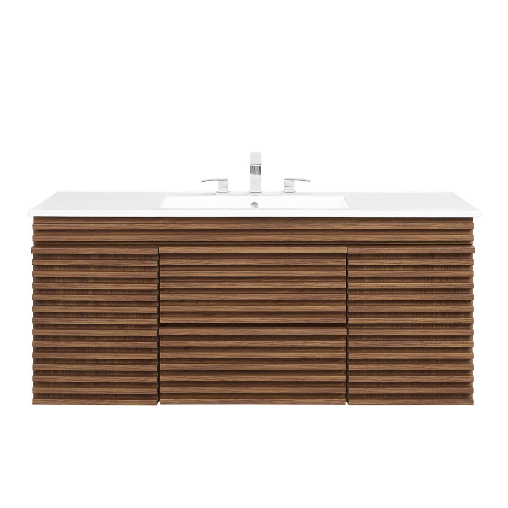 Render 48" Wall-Mount Bathroom Vanity By Modway - EEI-5801 | Bathroom Accessories | Modishstore - 76