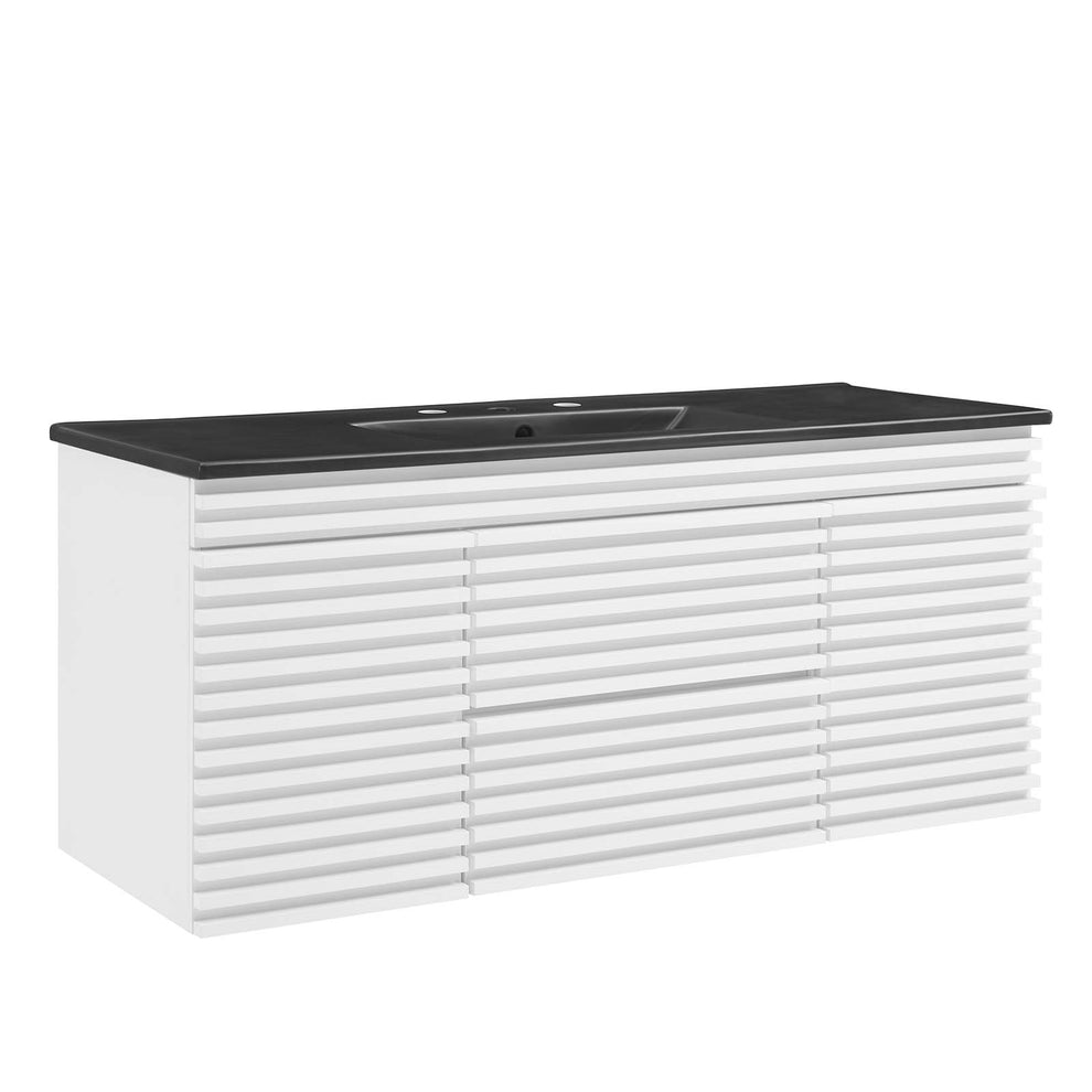 Render 48" Wall-Mount Bathroom Vanity By Modway - EEI-5801 | Bathroom Accessories | Modishstore - 81