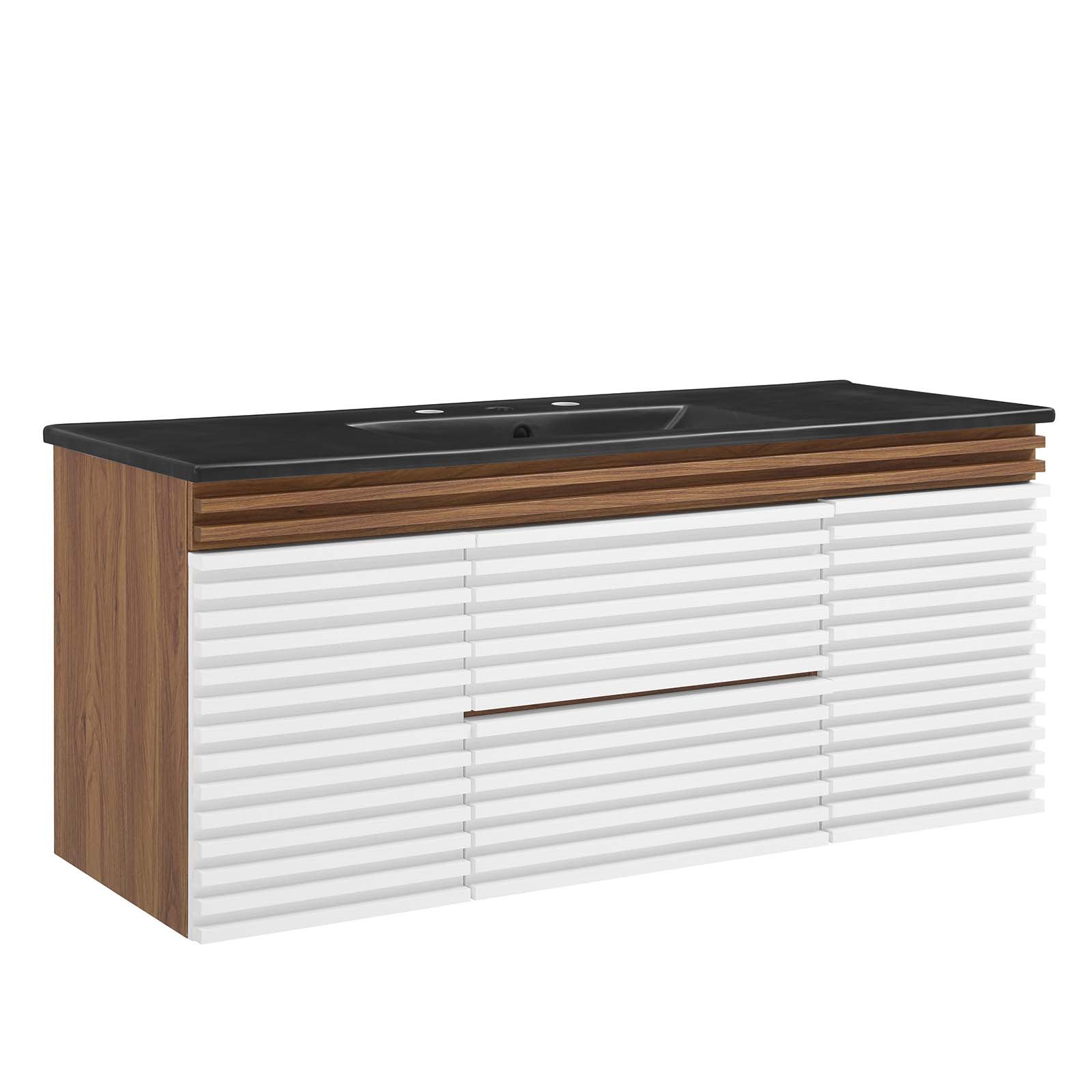 Render 48" Wall-Mount Bathroom Vanity By Modway - EEI-5801 | Bathroom Accessories | Modishstore - 91